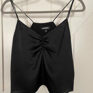 Express Cami Tank Top & Pants Set 2-Piece Set Party Black Womens Medium 8-10